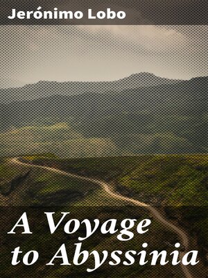 cover image of A Voyage to Abyssinia